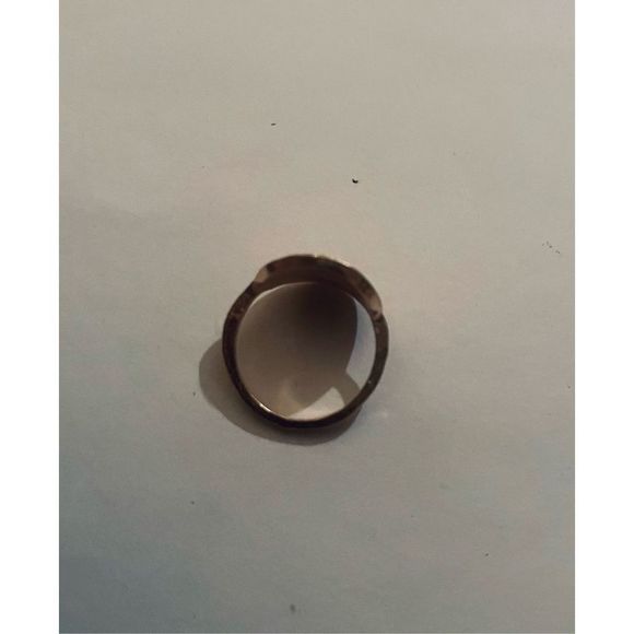 Gold tree of LIFE COIN BOHO RING - Picture 6 of 6